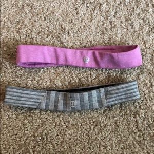 Lululemon Athletica thin headbands